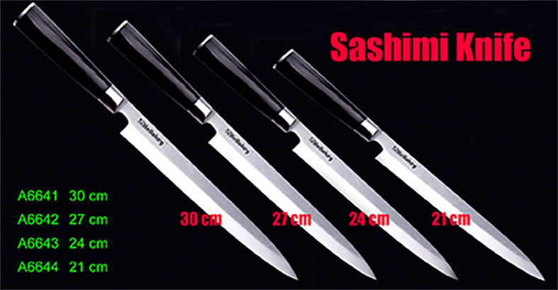 Sashimi Messer #A6641-A6644
